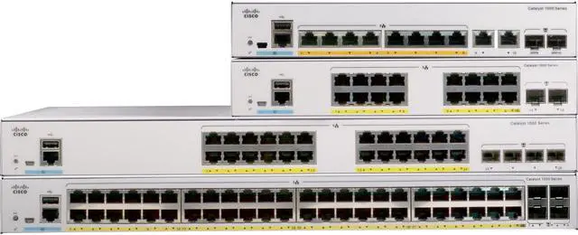 Main image of Cisco Catalyst C1000-8T Ethernet Switch, 8 Ports - Manageable - 2 Layer Supported