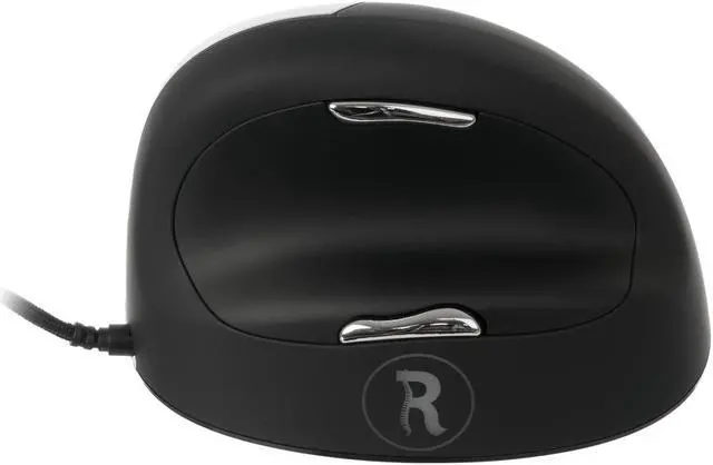 Alt view image 2 of 5 - Ergoguys - RGOHELA - R-Go Tools Wired Vertical Ergonomic Mouse, Large, Right Hand, Black - Cable - Black - 1 Pack -