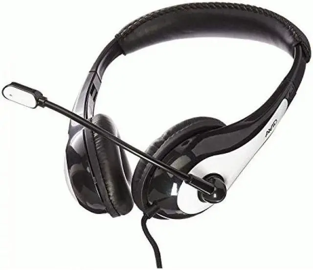 Alt view image 2 of 11 - Avid Ae-36 Headset With Noise Cancelling Mic & 3.5Mm Plug White