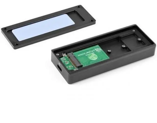 Alt view image 3 of 5 - StarTech USB-C 10Gbps M.2 NVMe PCIe SSD Enclosure