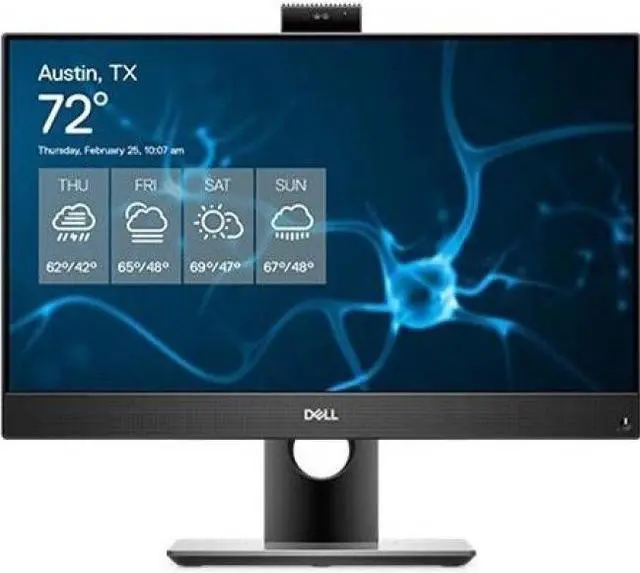 Alt view image 4 of 14 - DELL All-in-One Computer OptiPlex 7480 KG9GM Intel Core i7-10700 8GB DDR4 256GB PCIe SSD 23.8" Windows 10 Pro 64-bit
