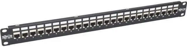 Alt view image 3 of 10 - TRIPP LITE CONNECTIVITY N254-024-SH-6A 24PORT 1U CAT6A PATCH PANEL