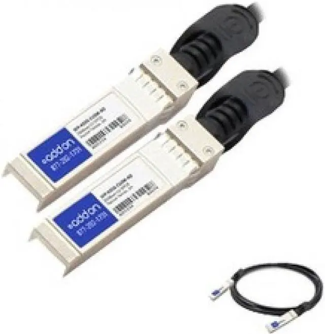 Alt view image 8 of 8 - AddOn Cisco SFP-H25G-CU2M Compatible TAA Compliant 25GBase-CU SFP28 to SFP28 Direct Attach Cable -