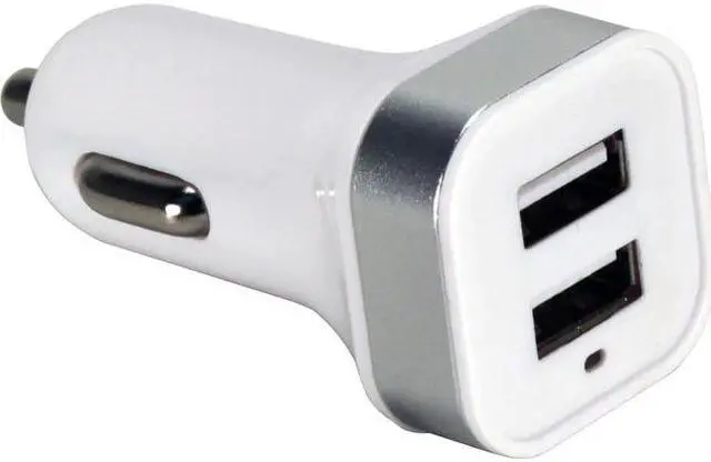 Alt view image 7 of 8 - QVS USBCC-2PS QVS USB Car Charger 2-Port 3.1Amp for Smartphones and Tablets - 12 V DC Input Voltage - 5 V DC Output Voltage - 3.10 A Output Current