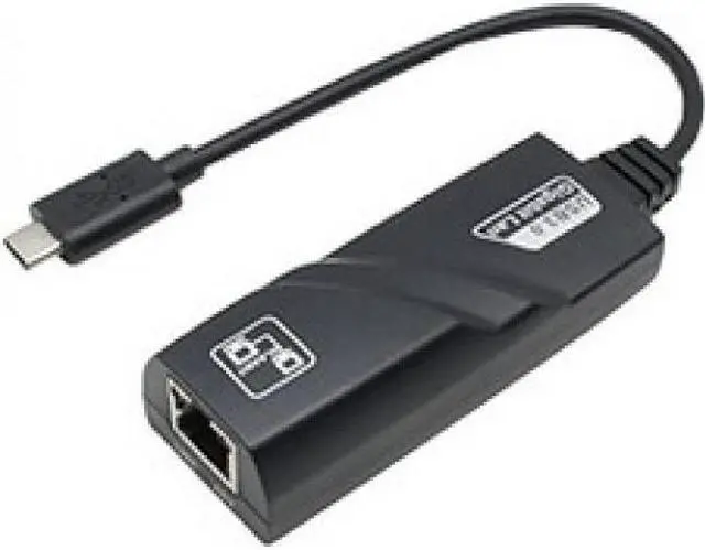 Alt view image 9 of 9 - Addon Usb 3.1 (C) Male To Rj-45 Female Black Adapter
