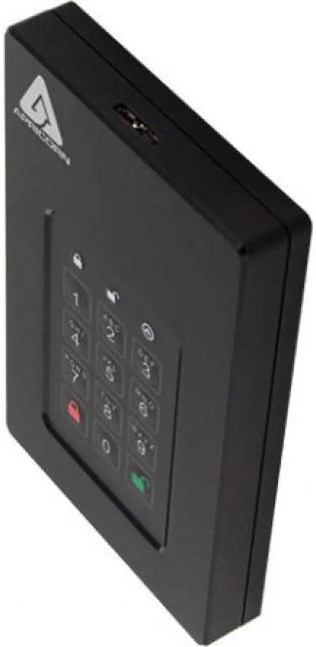 Alt view image 14 of 20 - Apricorn Aegis Fortress 5 TB Hard Drive External USB 3.0 AFL35TB
