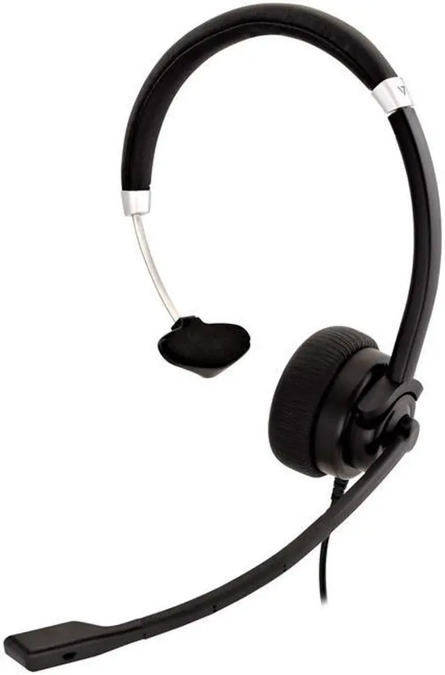 Main image of V7 Deluxe USB Mono Headset with Boom Mic HU411