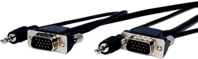 Alt view image 5 of 8 - Comprehensive 6ft Pro AV/IT Series Micro M/M VGA HD15 w/ Audio Cable