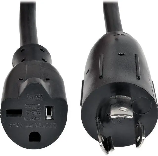 Alt view image 6 of 11 - Tripp Lite 6In Power Cord Adapter Cable L5-20P To 5-20R Heavy Duty 20A 12Awg 6"