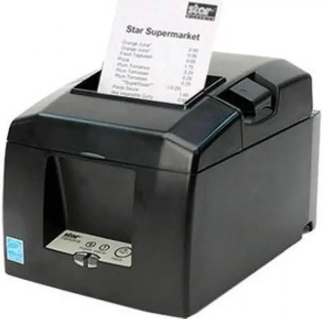 Alt view image 2 of 7 - Star Micronics TSP654IIE-24 Thermal Monochrome Desktop Receipt/Label Printer