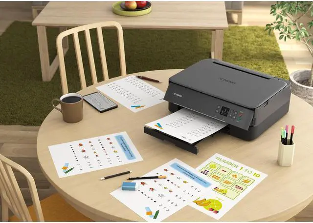 Alt view image 8 of 20 - Canon PIXMA TS TS6420 Wireless Inkjet Multifunction Printer Color 4462C002