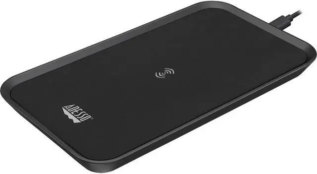 Alt view image 3 of 13 - Adesso AUH-1030 10W Max Qi-Certified 3 Coils Wireless Charging Pad