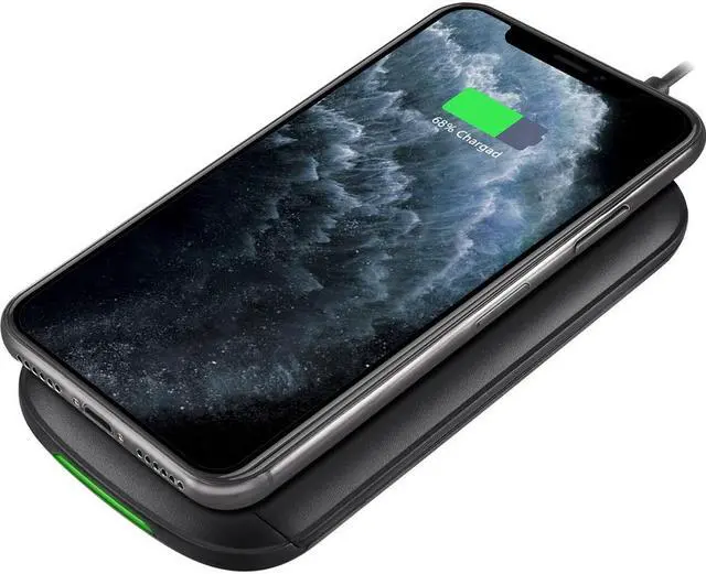 Alt view image 5 of 19 - Adesso 10W Max Qi-Certified 2-Coil Foldable Wireless Charging Stand AUH1020