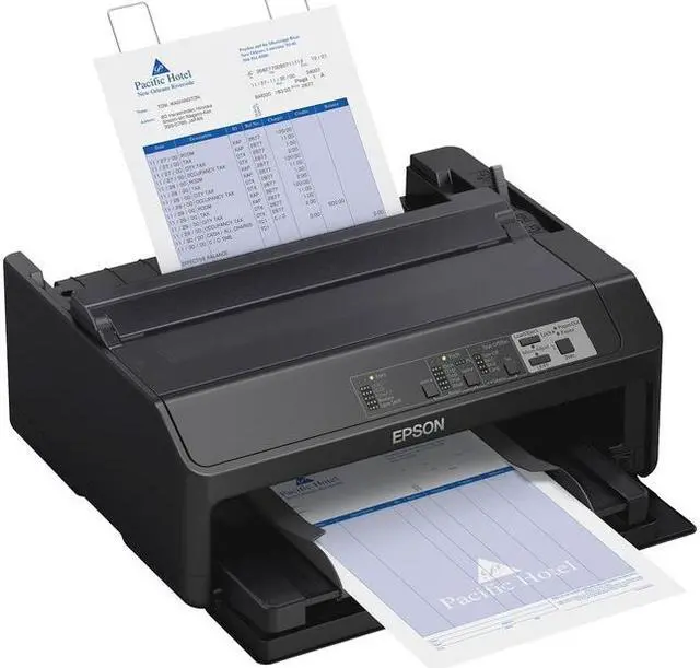 Alt view image 3 of 10 - Epson FX-890II 9-Pin Impact Printer