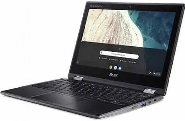 Alt view image 3 of 15 - Acer Chromebook Spin 511 Chromebook Intel Celeron N4020 4 GB LPDDR4 Memory 32 GB Flash SSD 11.6" Touch Screen Chrome OS R752T-C2YP