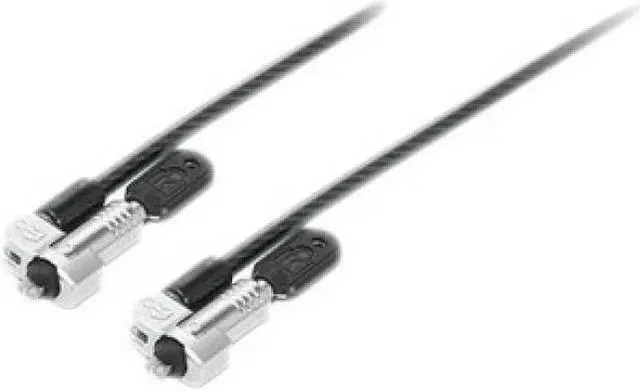 Alt view image 2 of 4 - Kensington 8ft NanoSaver Twin Head Nano/MS 2.0 Security Cable Lock, Black
