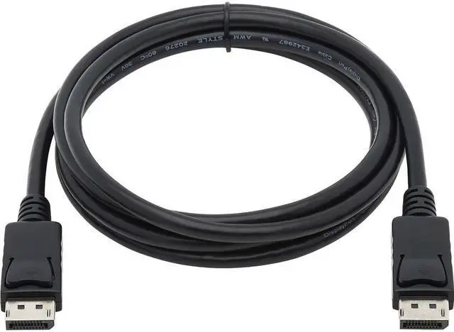 Alt view image 4 of 16 - Tripp Lite P580AB-006 6ft High-Speed DisplayPort Antibacterial Cable Black
