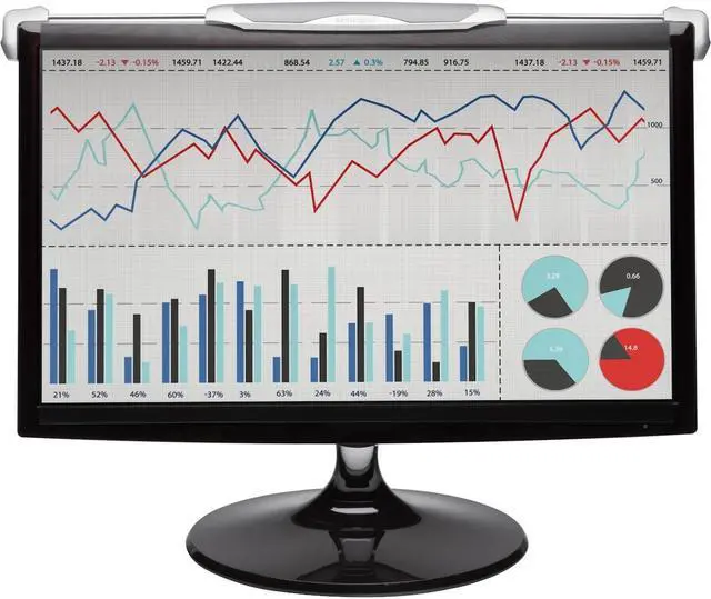 Alt view image 5 of 13 - Kensington K58400WW FS270 Snap2 Privacy Screen for 25" - 27" Monitor