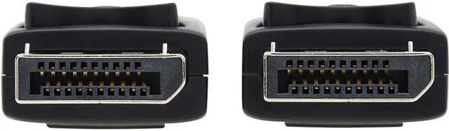 Alt view image 5 of 16 - Tripp Lite P580AB-006 6ft High-Speed DisplayPort Antibacterial Cable Black
