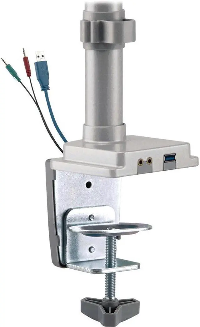 Alt view image 2 of 18 - Tripp Lite Flex-Arm DDR1732DAL Desk Mount for Monitor, HDTV, Workstation, TV, Flat Panel Display - Silver - 2 Display(s) Supported32" Screen Support - 19.84 lb Load Capacity - 75 x 75, 100 x 100