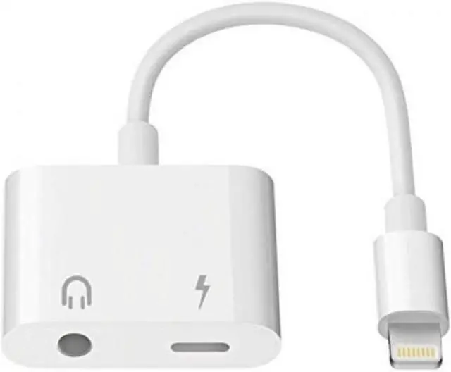 Alt view image 2 of 5 - 4XEM 8-pin & 3.5mm Adaptor for iPhone/iPod/iPad 4X8PIN35SPLITTER
