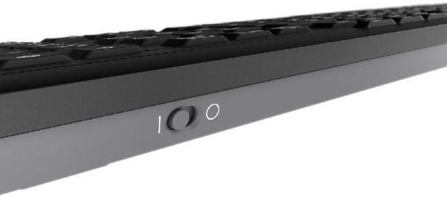 Alt view image 3 of 13 - CHERRY STREAM DESKTOP Keyboard & Mouse - USB Wireless 104 Key - English (US) - Black - USB Wireless Mouse - Optical - 2400 dpi - 6 Button - Scroll Wheel - Black - Volume Up, Mute, Volume Down, Pre