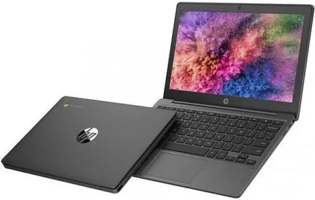 Alt view image 6 of 12 - HP Chromebook 11a-na0040nr 11.6-in HD Touch 4GB 32GB Ash Gray