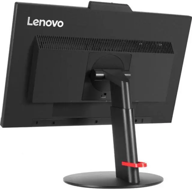 Alt view image 12 of 18 - Lenovo ThinkVision T22v-10 22" (21.5" Viewable) Full HD 1920 x 1080P 60Hz, 4ms IPS Monitor with Built-in Speakers, Webcam and Height Adjustable Tilt, Pivot, Swivel