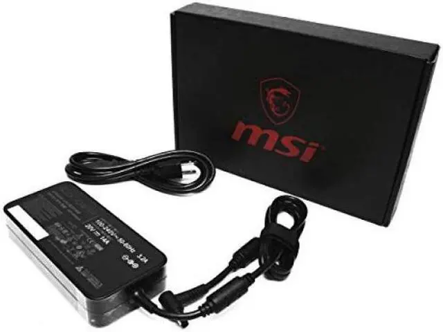 Alt view image 3 of 6 - genuine 280w ac/dc power adapter 95717e21p101 for msi ge/gl with rtx 2070/rtx 2080 laptops