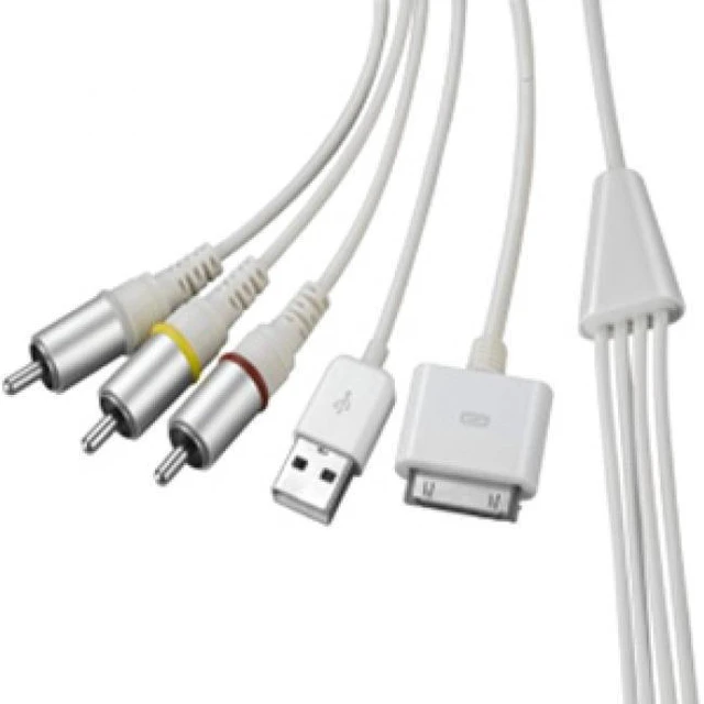 Alt view image 4 of 5 - 30PIN TO RCA COMPOSITE AUDIO