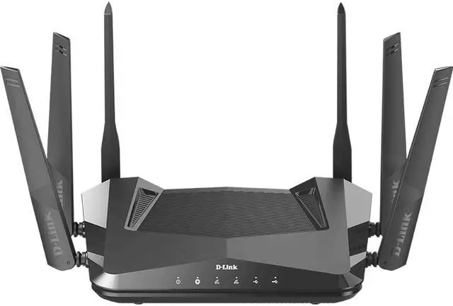 Alt view image 3 of 17 - D-Link EXO AX DIR-X4860 IEEE 802.11ax Ethernet Wireless Router DIRX4860US