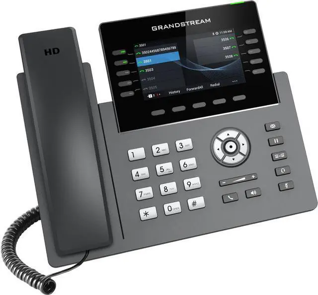 Alt view image 5 of 6 - Grandstream - GRP2615 - 10-line Carrier-grade Ip Phone Zero-touch Provisioning For Mass