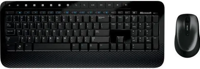 Alt view image 2 of 6 - Microsoft Wireless Desktop 2000 Keyboard and Mouse + Microsoft Wireless Desktop 850 Keyboard