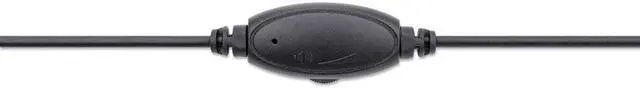 Alt view image 5 of 9 - Manhattan Mono USB Headset - Mono - USB Type A - Wired - 32 Ohm - 20 Hz - 20 kHz - Over-the-head - Monaural - Circumaural - 4.92 ft Cable - Uni-directional Microphone - Black