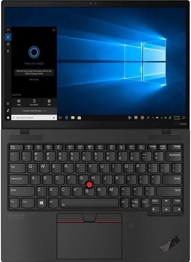 Alt view image 8 of 9 - Lenovo ThinkPad X1 Nano Gen1 20UN005DUS 13" Touchscreen Ultrabook - Intel Core i7 i7-1180G7 Quad-core (4 Core) 2.20 GHz - 16 GB RAM - 512 GB SSD - Windows 10 Pro - In-plane Switching (IPS) Techno