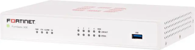 Alt view image 9 of 12 - Fortinet FortiGate 30E Network Security/Firewall Appliance (fg-30e)