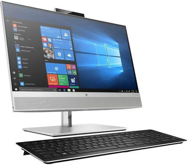 Alt view image 2 of 6 - HP EliteOne 800 G6 All-in-One Computer - Intel Core i5 10th Gen i5-10500 Hexa-core (6 Core) 3.10 GHz - 8 GB RAM DDR4 SDRAM - 256 GB SSD - 23.8" - Desktop - Intel UHD Graphics 630 DDR4 SDRAM - Eng