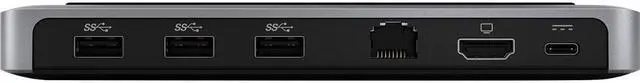 Alt view image 5 of 8 - Brydge Stone II USB-C Multiport Hub for Windows & MacOS - for Notebook/Desktop PC - USB 3.1 Type C - 5 x USB Ports - USB Type-C - Network (RJ-45) - HDMI - Wired