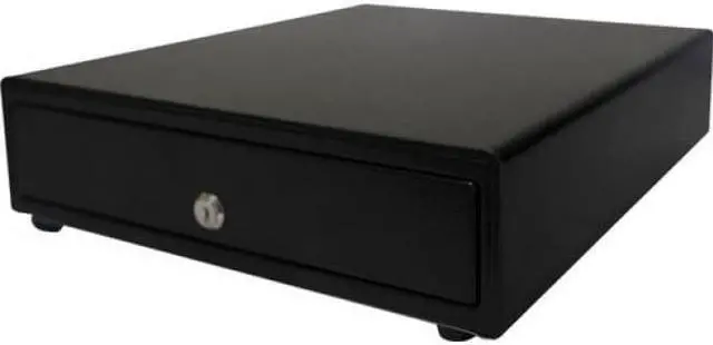 Alt view image 2 of 6 - CHOICE CASH DRAWER BLACK 14WX16D PRINTER DRIVEN 4BILL-5COIN