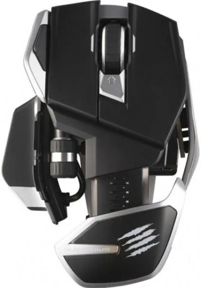 Alt view image 6 of 8 - Mad Catz The R.A.T. DWS Bluetooth Wireless 16000dpi Gaming Mouse PAW3335DB