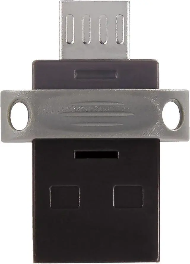 Alt view image 11 of 20 - 64GB STORE N GO DUAL USB FLASH DRIVE