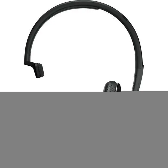 Alt view image 4 of 14 - EPOS | SENNHEISER ADAPT 135 II Headset - Stereo - Mini-phone (3.5mm) - Wired - 20 Hz - 20 kHz - On-ear - Monaural - 3.67 ft Cable - Noise Canceling - Black