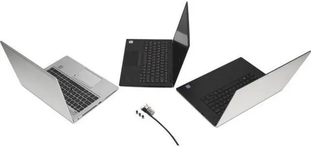 Alt view image 14 of 19 - Kensington 3-in-1 Combination Serialized Laptop Lock