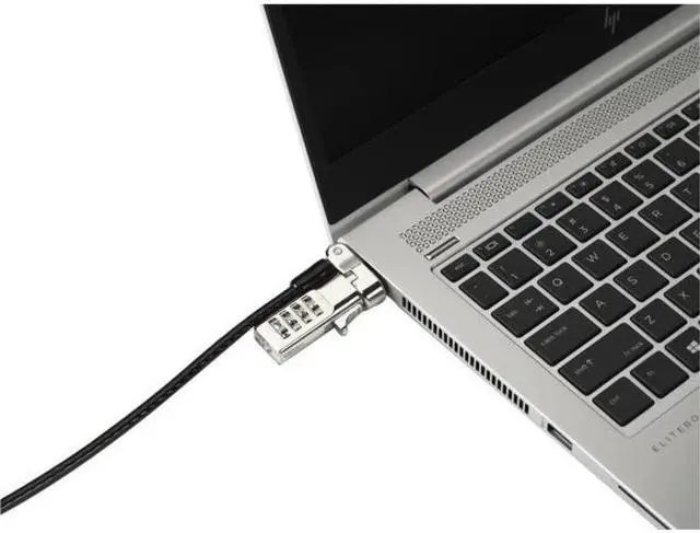 Alt view image 9 of 19 - Kensington 3-in-1 Combination Serialized Laptop Lock
