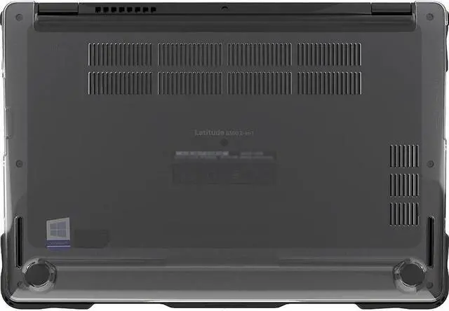 Alt view image 5 of 10 - Gumdrop 06D003 SlimTech For Dell Latitude 13 5310 2-in-1 - For Dell Notebook - Textured Grip - Black, Transparent - Frosted - Bump Resistant, Scratch Resistant, Scuff Resistant, Drop Resistant - ...