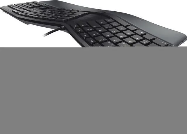 Alt view image 7 of 16 - CHERRY ERGO KC 4500 Keyboard JK4500EU2