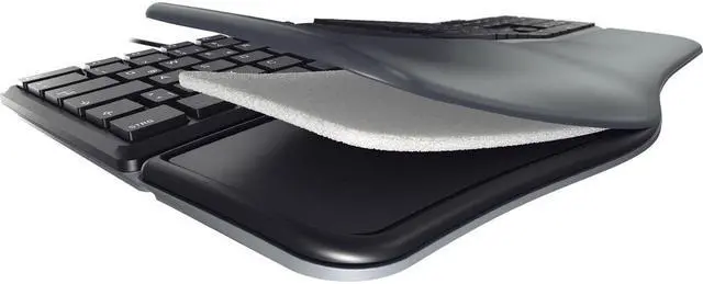 Alt view image 3 of 16 - CHERRY ERGO KC 4500 Keyboard JK4500EU2