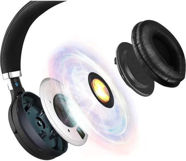 Alt view image 3 of 20 - Adesso Xtream Active Noise Canceling Bluetooth Gaming Headset Black (XTREAM P600)