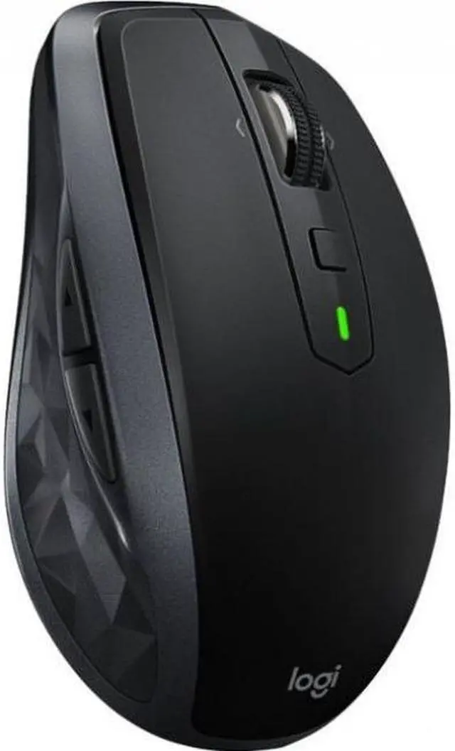 Alt view image 8 of 14 - Logitech MX Anywhere 2S Wireless Laser Mouse Use On Any Surface Control up to 3 Apple Mac and Windows Computers and laptops (Bluetooth or USB) - Black 910-005748