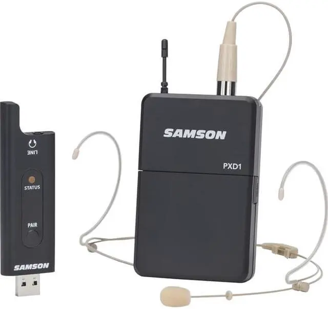 Alt view image 20 of 20 - Samson XPD2 Headset USB Digital Wireless System